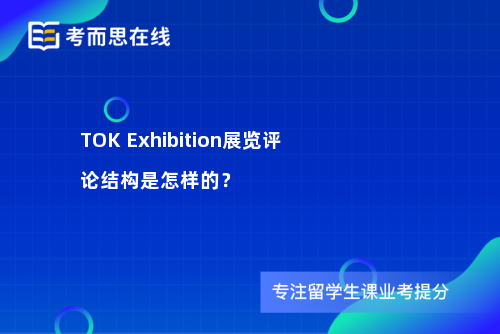 TOKExhibition展览评论结构是怎样的？