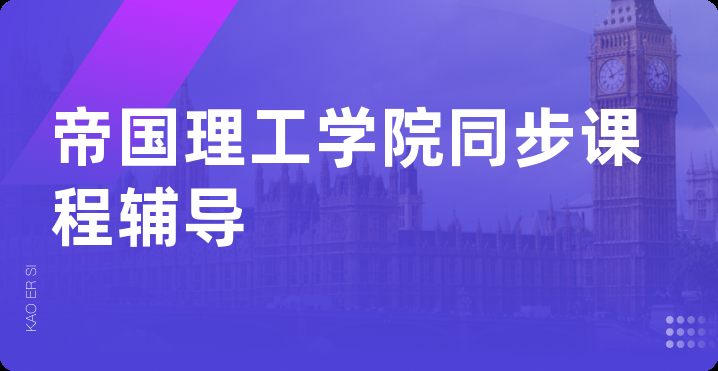 帝国理工学院同步课程辅导