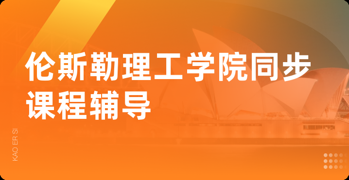 伦斯勒理工学院同步课程辅导