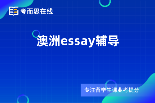 澳洲essay辅导