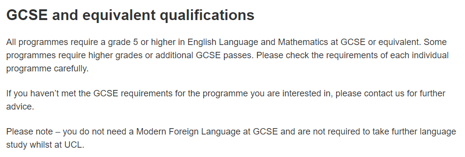 牛剑G5各校GCSE成绩要求盘点!