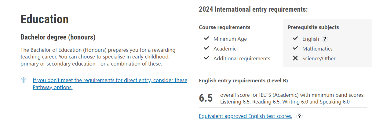 莫纳什大学教育荣誉课程学什么?