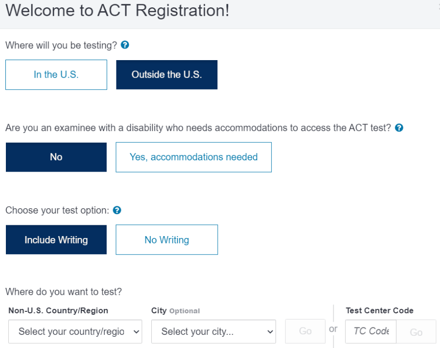 如何报名ACT国际考场?最新ACT考试注册流程赶快码住!