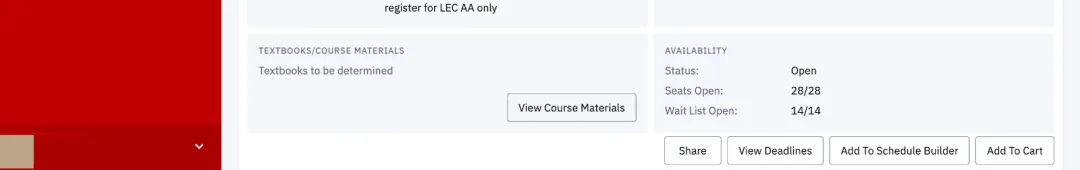 波士顿大学大二微观经济学选课系统操作指南