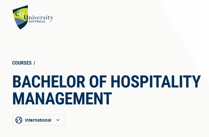 中央昆士兰大学Hospitality Management课程如何提前熟悉?