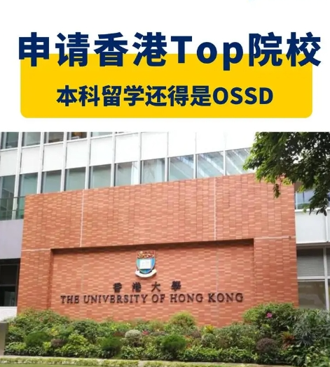 OSSD申请香港大学的要求是什么？