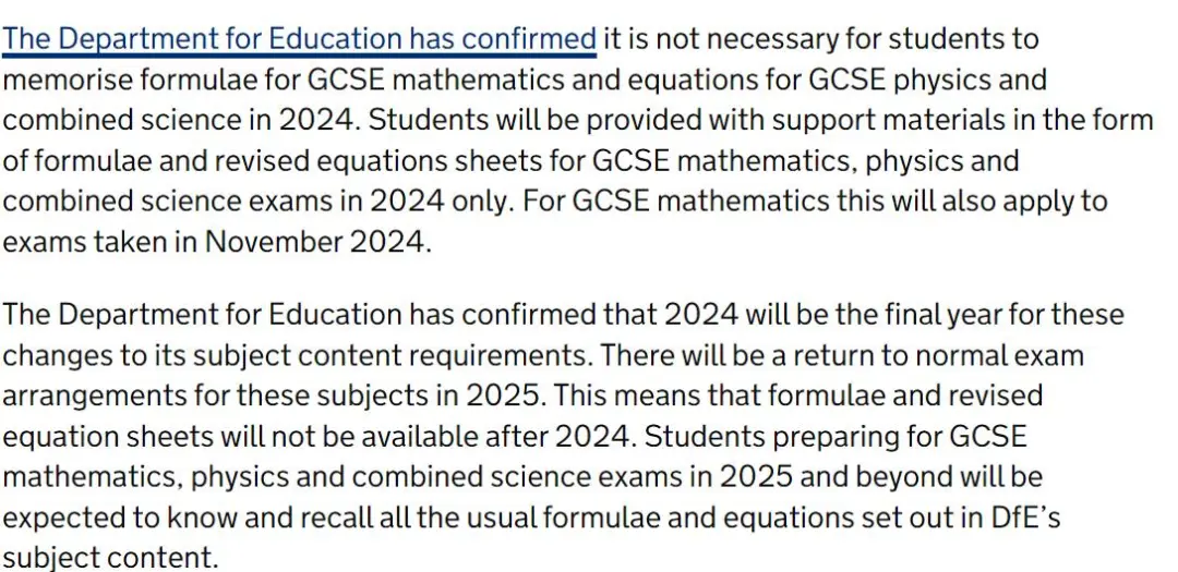 2024年A-Level、GCSE考生指南公布!