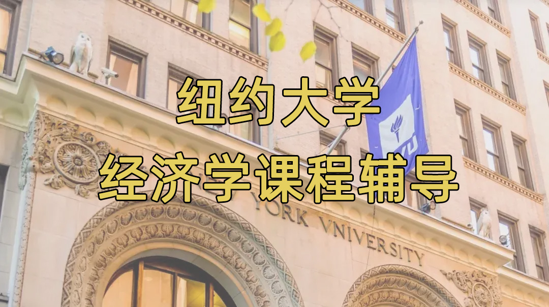 纽约大学经济学课程辅导机构推荐