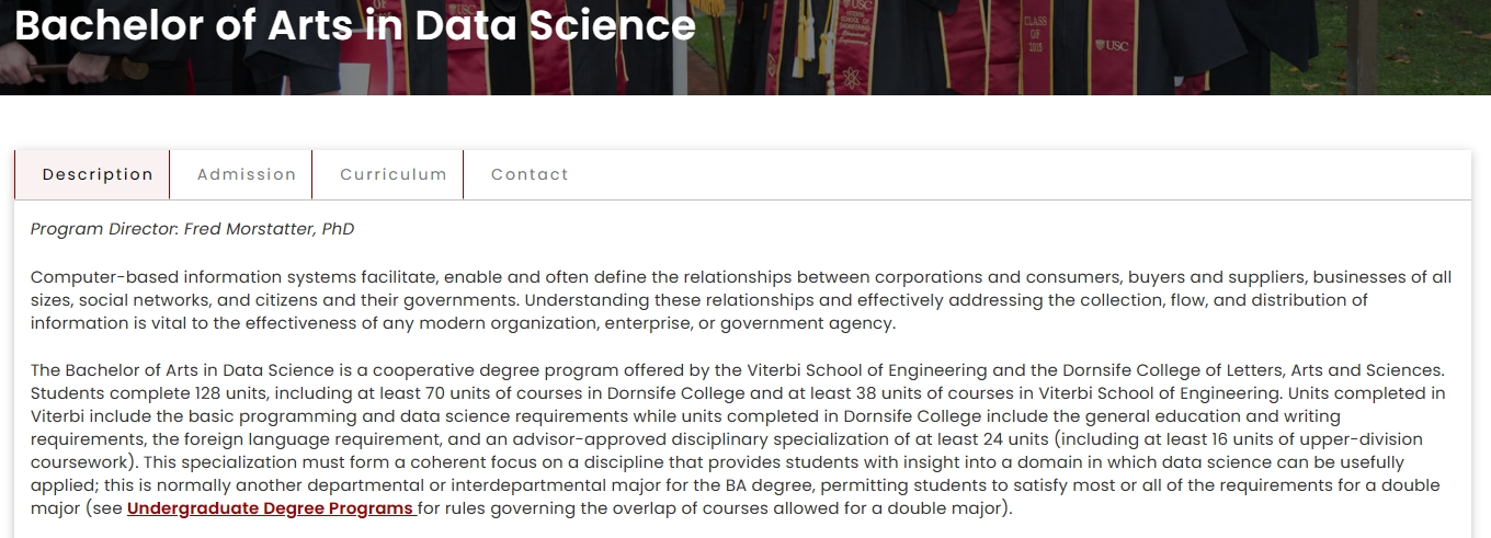 UBC南加州大学data science课程设置及选课要求