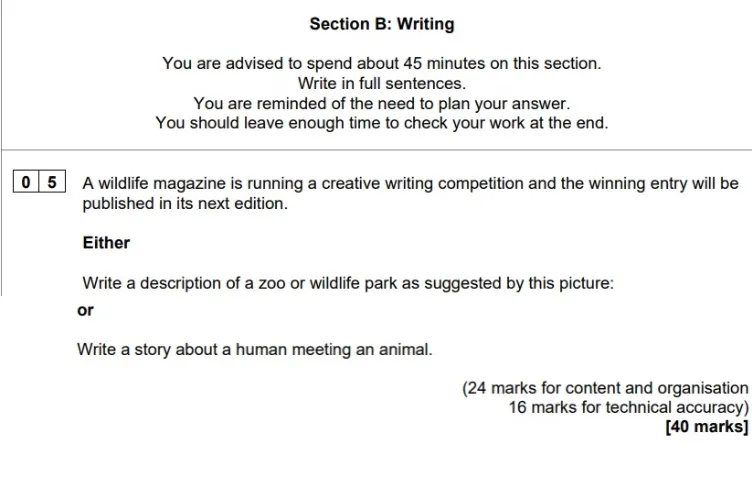 GCSE English Language Paper 1考试内容+答题技巧!(内含考试真题)