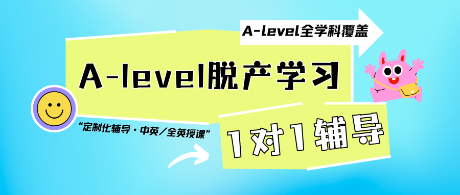脱产党狂喜！A-level课程1对1辅导杀疯了！