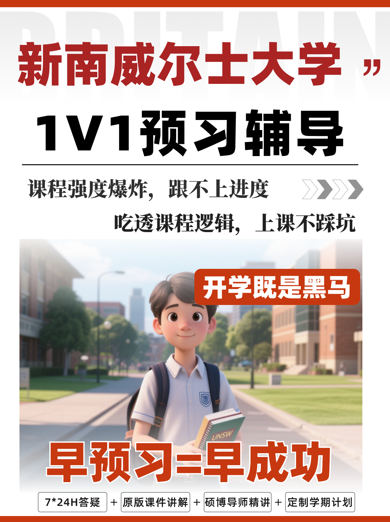 UNSW新生必看❗️避开这3个坑，预习直接赢麻了🔥​