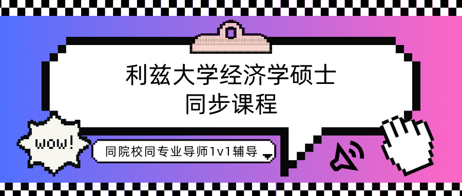 英国利兹大学经济学硕士课业辅导：课程设置有哪些？