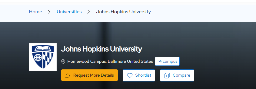 JHU约翰霍普金斯大学主流世界大学排名+强势专业排名汇总！