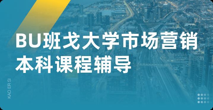 BU班戈大学市场营销本科课程辅导