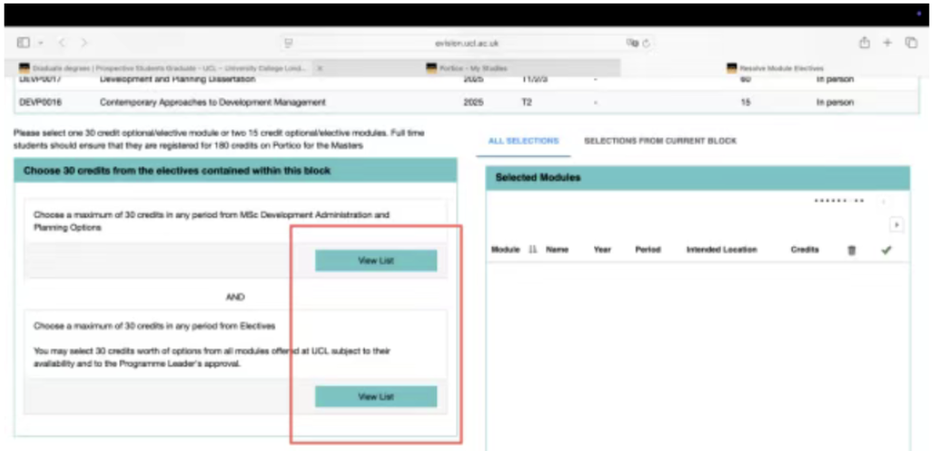25Fall伦敦大学学院新生保姆级选课指南！UCL选课步骤+常见问题解答！