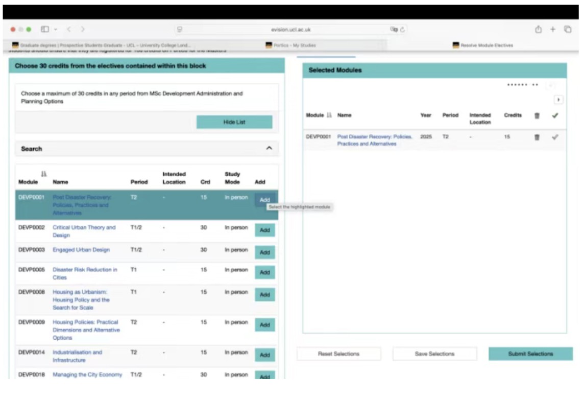 25Fall伦敦大学学院新生保姆级选课指南！UCL选课步骤+常见问题解答！