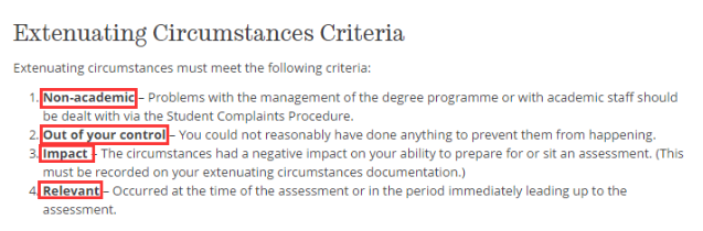 谢菲尔大学课程作业迟交被扣分怎么办？可以申请EC特殊情况吗？