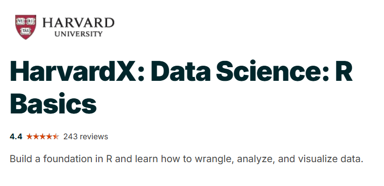 哈佛大学数据科学课程辅导：R基础（R Basics）课程知识梳理