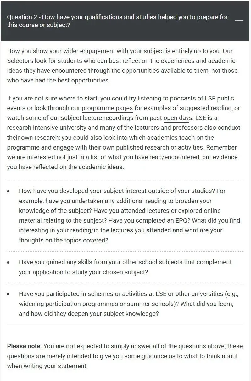 26fall申请季伦敦政治经济学院个人陈述再次调整!附PS问题回答思路! 26fall申请季伦敦政治经济学院个人陈述再次调整!附PS问题回答思路!
