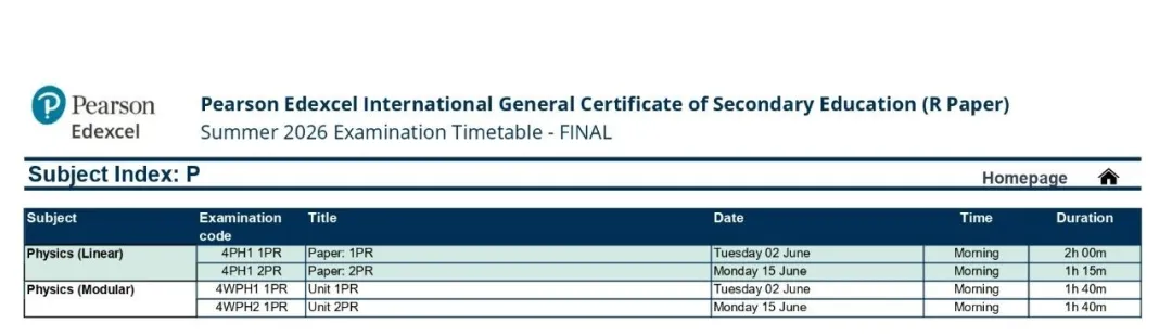 2026年A-level和IGCSE夏季大考考试时间安排出炉！附备考计划！
