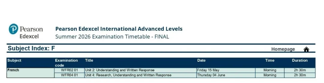 2026年A-level和IGCSE夏季大考考试时间安排出炉！附备考计划！