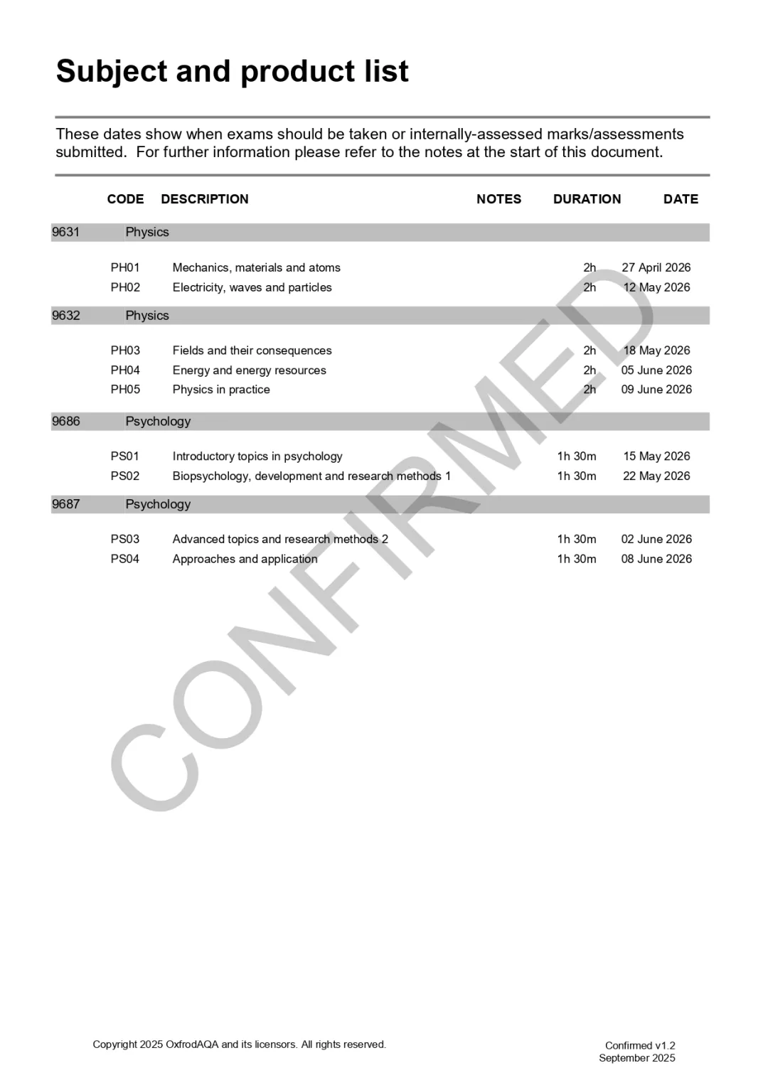 2026年A-level和IGCSE夏季大考考试时间安排出炉！附备考计划！