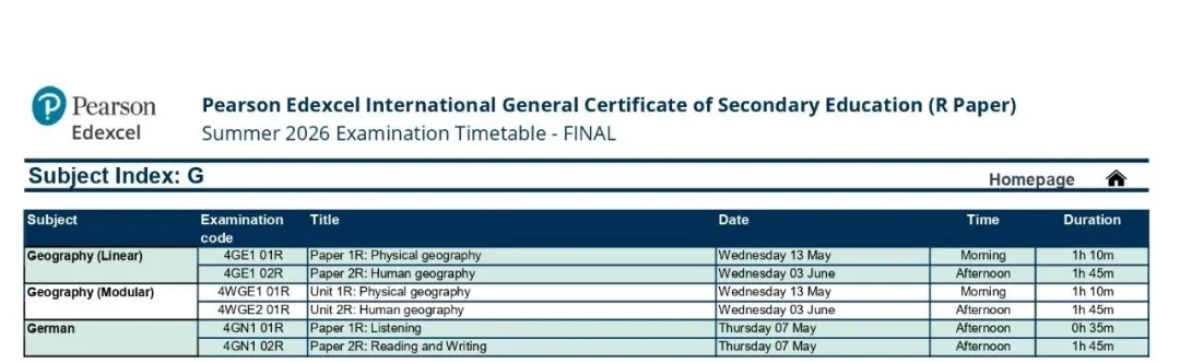 2026年A-level和IGCSE夏季大考考试时间安排出炉！附备考计划！