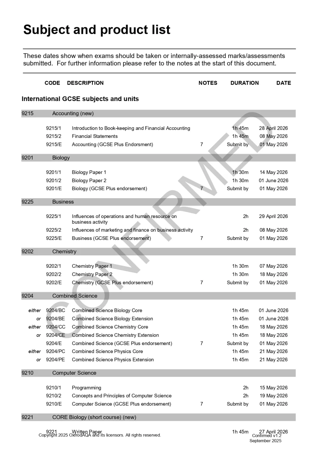 2026年A-level和IGCSE夏季大考考试时间安排出炉！附备考计划！