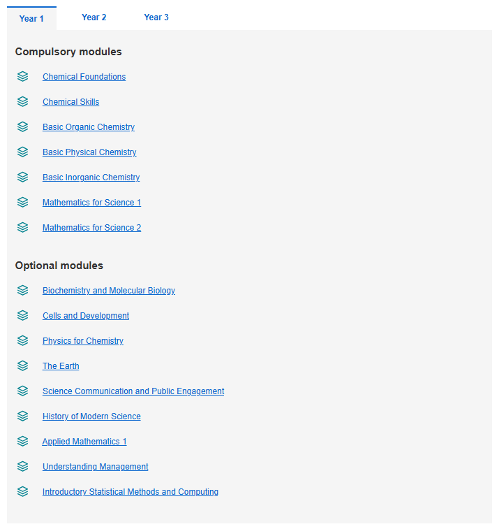 UCL化学与数学本科三年课程设置全面解读！