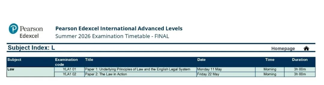 2026年A-level和IGCSE夏季大考考试时间安排出炉！附备考计划！