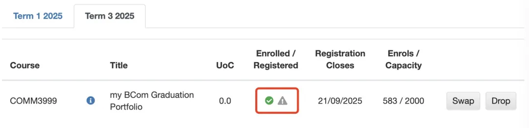 新南威尔士大学2026T1选课时间+选课流程详解！