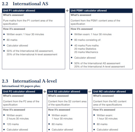 A-Level数学主要涵盖哪些知识点?三大考局重要知识点汇总! A-Level数学主要涵盖哪些知识点?三大考局重要知识点汇总!