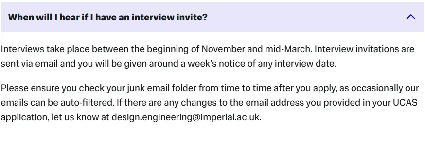 帝国理工学院2026年秋季入学面试时间最新安排+面试要求！