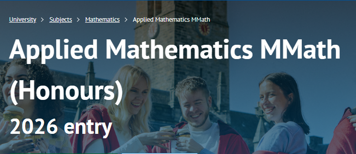 圣安德鲁斯大学Applied Mathematics MMath第一年课程预习要点有哪些？