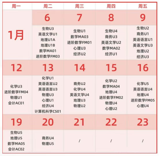 2026年1月A-Level大考倒计时!考试时间安排+热门科目A*冲刺秘籍! 2026年1月A-Level大考倒计时!考试时间安排+热门科目A*冲刺秘籍!