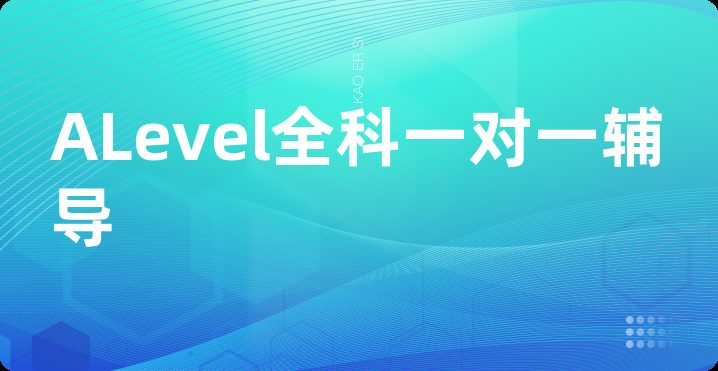 ALevel全科一对一辅导
