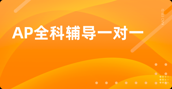 AP全科辅导一对一