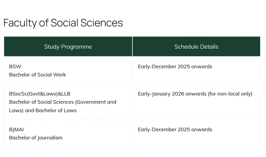 2026fall港大各学院本科申请最新面试时间安排! 2026fall港大各学院本科申请最新面试时间安排!