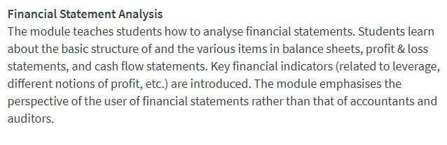 伦敦玛丽女王大学财务报表分析期末考试范围主要包括哪些？