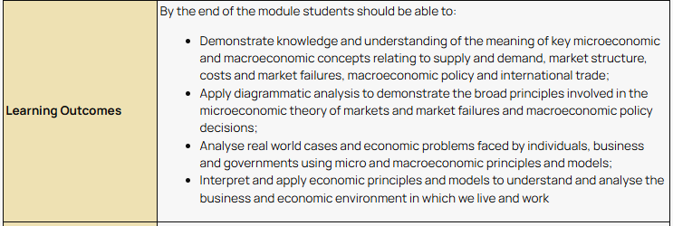 伯明翰大学商业经济学（40746）期末考试重要考点梳理！