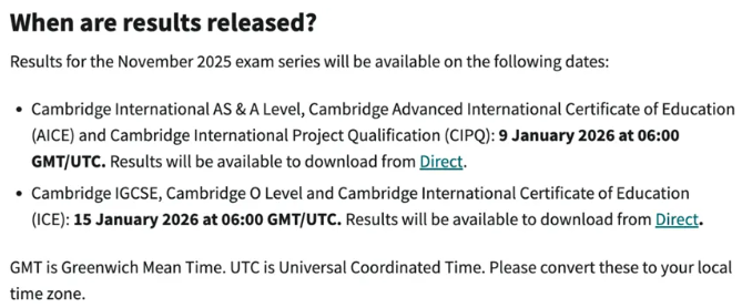 三大考试局2025年A-Level秋季考试放榜日最新安排！