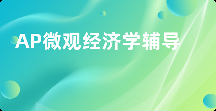AP微观经济学辅导