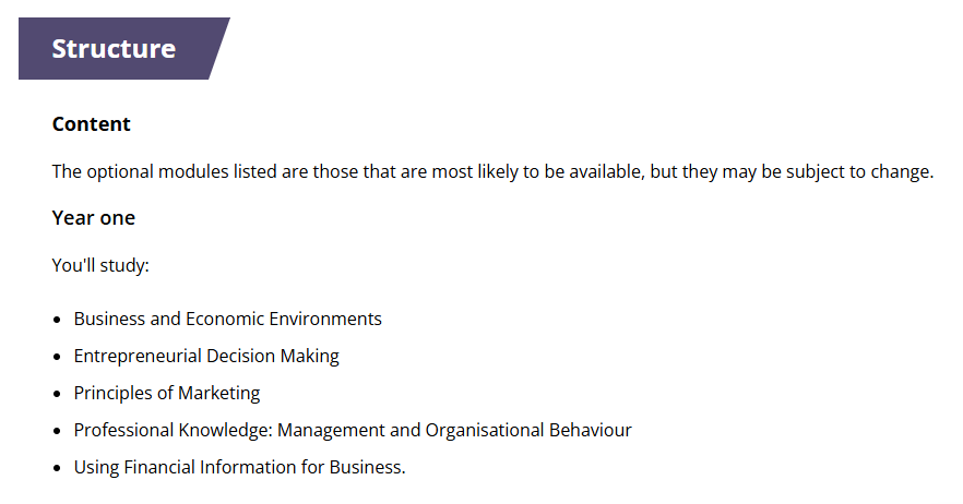 西英格兰大学Business and Management专业课程需要重点预习哪些知识？