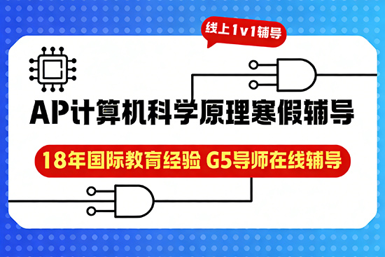 AP计算机科学原理一对一辅导寒假班选哪家? AP计算机科学原理一对一辅导寒假班选哪家?