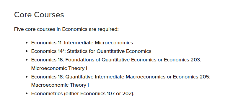 塔夫斯大学定量经济学专业必修课程有哪些?主要学习什么内容? 塔夫斯大学定量经济学专业必修课程有哪些?主要学习什么内容?