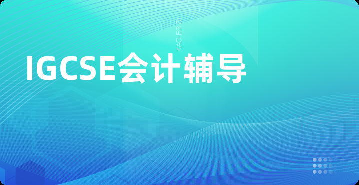 IGCSE会计辅导