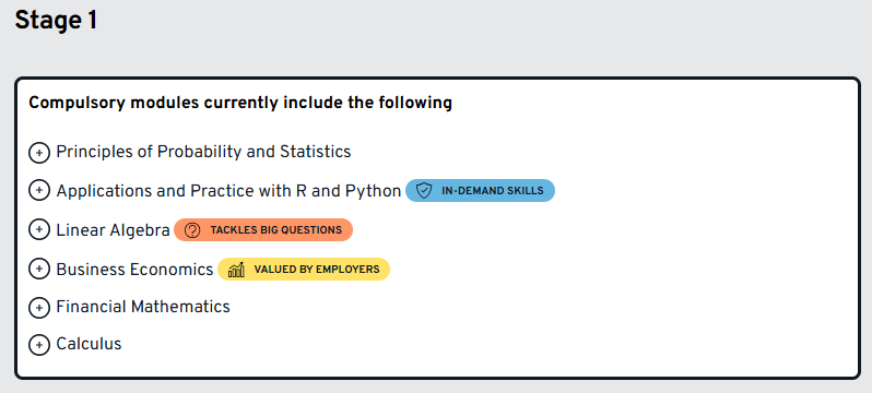 肯特大学Actuarial Science大一新生需要提前预习哪些课程？